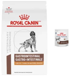 Royal Canin Veterinary Diet Adult Gastrointestinal Low Fat Dry Dog Food & Royal Canin Veterinary Diet Adult Gastrointestinal Dog Treats