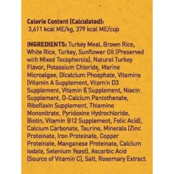 SquarePet Squarely Natural Turkey Meal & Brown Rice Formula Dry Dog Food 13 SquarePet Squarely Natural Turkey Meal & Brown Rice Formula Dry Dog Food -Pawsphoria Sales Store 297012 PT5. AC SS1800 V1620879435