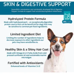 SquarePet VFS Skin & Digestive Support Dry Dog Food -Pawsphoria Sales Store 297025 PT2. AC SS1800 V1620880645