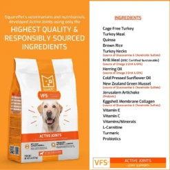 SquarePet VFS Active Joints Hip & Joint Formula Dry Dog Food 11 SquarePet VFS Active Joints Hip & Joint Formula Dry Dog Food -Pawsphoria Sales Store 297031 PT3. AC SS1800 V1620880932