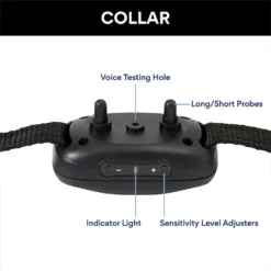 No Shock Rechargeable Bark Collar, Grey -Pawsphoria Sales Store 297222 PT5. AC SS1800 V1649486486