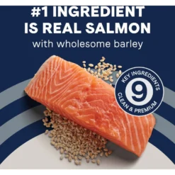 CANIDAE PURE With Wholesome Grains Real Salmon & Barley Recipe Adult Dry Dog Food -Pawsphoria Sales Store 297351 PT4. AC SS1800 V1684837285