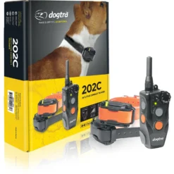 Dogtra 202C Training E-Collar Waterproof One-Handed Operation Dog Remote, 2 Count