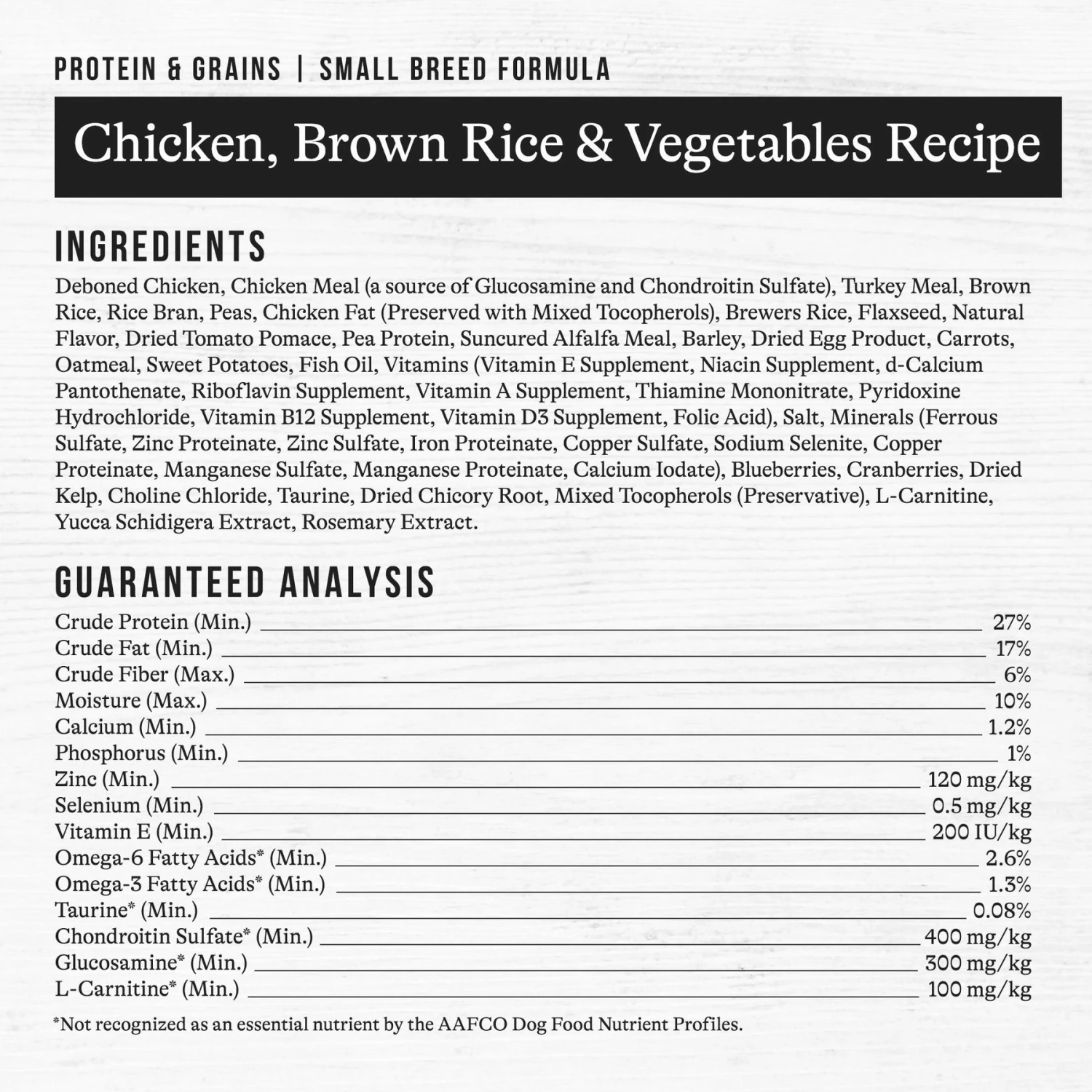 American Journey Protein & Grains Small Breed Chicken, Brown Rice & Vegetables Recipe Adult Dry Dog Food & Tylee's Freeze-Dried Mixers For Dogs, Chicken & Salmon Recipe 4 American Journey Protein & Grains Small Breed Chicken, Brown Rice & Vegetables Recipe Adult Dry Dog Food & Tylee's Freeze-Dried Mixers For Dogs, Chicken & Salmon Recipe - Image 4