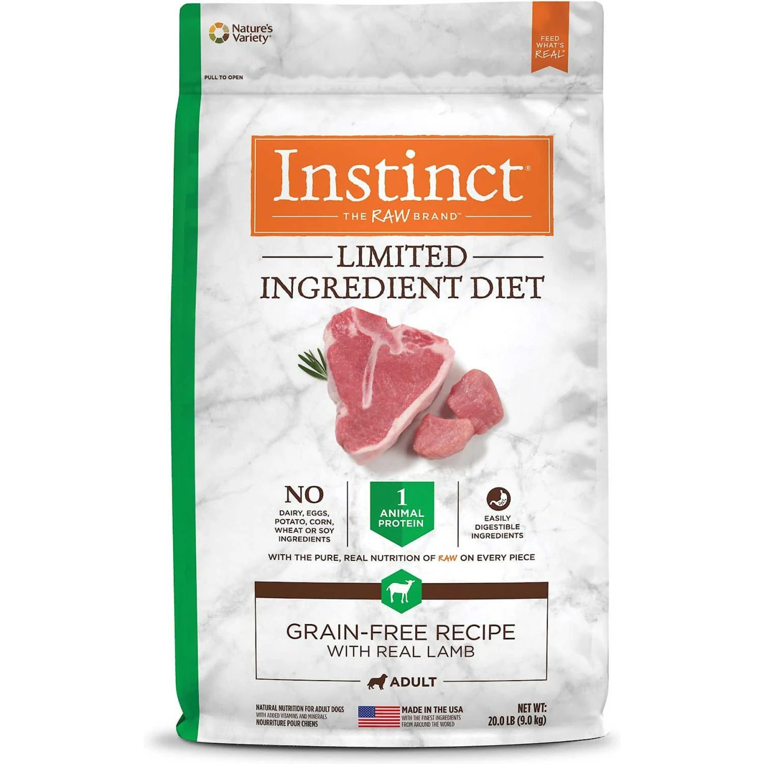 Instinct Limited Ingredient Diet Grain-Free Recipe With Real Lamb Freeze-Dried Raw Coated Dry Dog Food & Instinct Raw Boost Puppy Whole Grain Real Chicken & Brown Rice Recipe Freeze-Dried Raw Coated Dry Dog Food 2 Instinct Limited Ingredient Diet Grain-Free Recipe With Real Lamb Freeze-Dried Raw Coated Dry Dog Food & Instinct Raw Boost Puppy Whole Grain Real Chicken & Brown Rice Recipe Freeze-Dried Raw Coated Dry Dog Food - Image 2