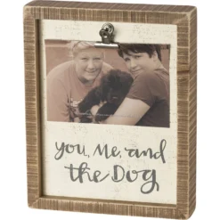 Primitives By Kathy You Me Dog Inset Box Frame