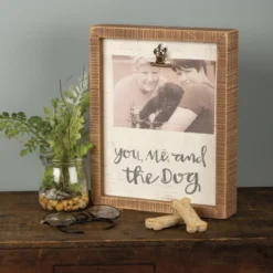 Primitives By Kathy You Me Dog Inset Box Frame -Pawsphoria Sales Store 300864 PT2. AC SS1800 V1649224015