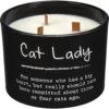 Primitives By Kathy Cat Lady Jar Candle