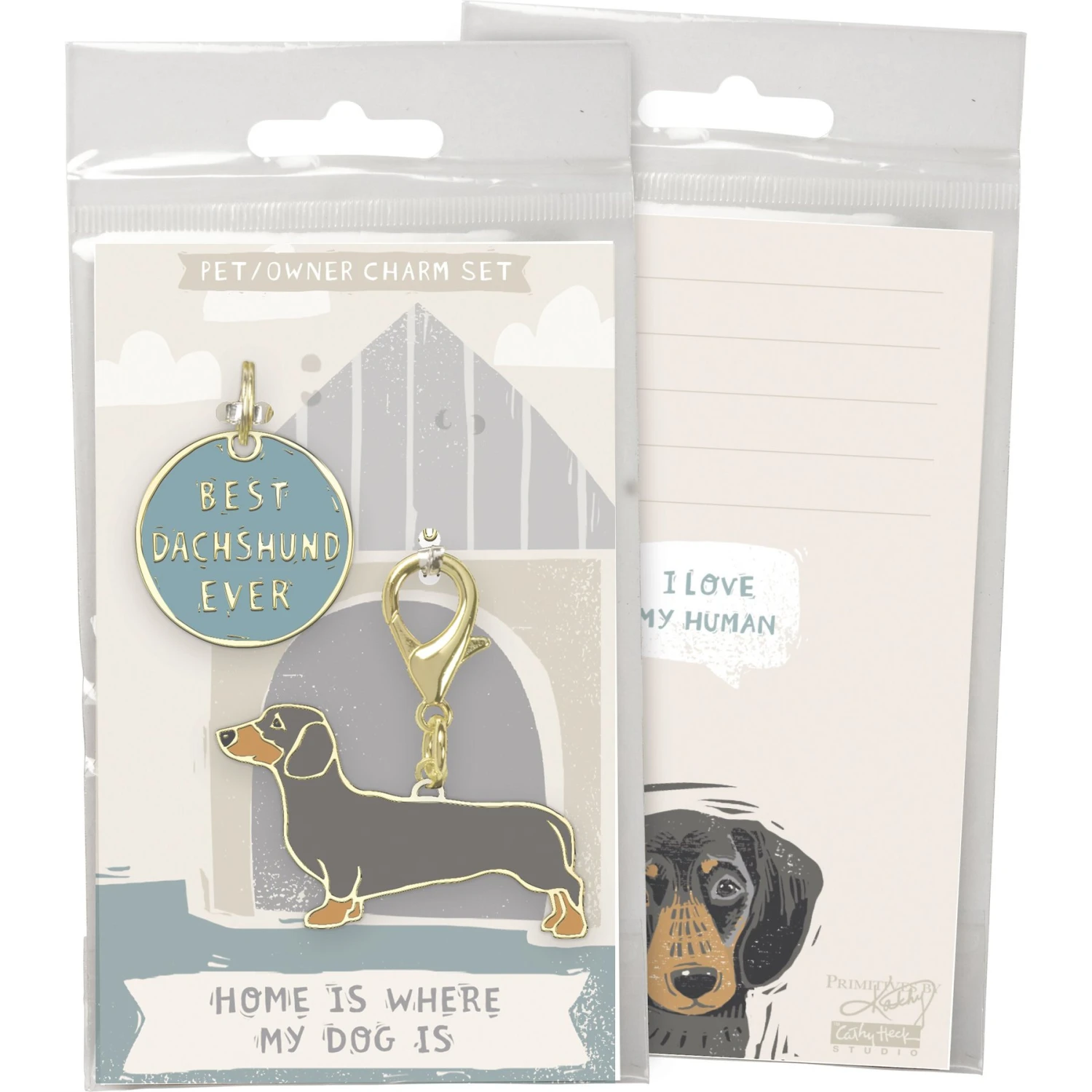 Primitives By Kathy Dachshund Charm, 2 Count 3 Primitives By Kathy Dachshund Charm, 2 Count - Image 3