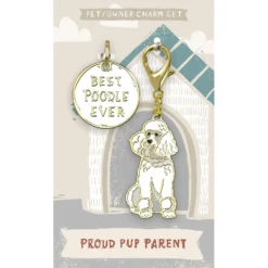 Primitives By Kathy Poodle Charm, 2 Count