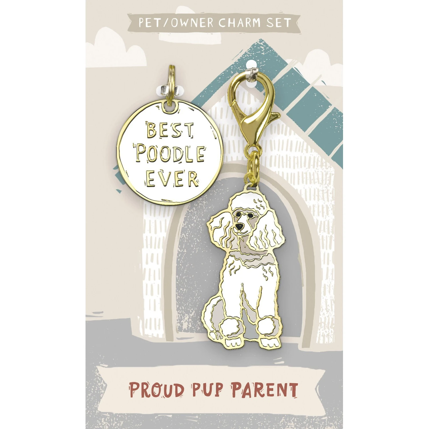 Primitives By Kathy Poodle Charm, 2 Count 1 Primitives By Kathy Poodle Charm, 2 Count