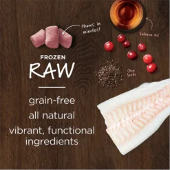 Instinct Boost Mixers Skin & Coat Health Grain-Free Frozen Dog Food Topper, 1.25-lb Bag -Pawsphoria Sales Store 301677 PT3. AC SS1800 V1622151782