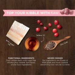 Instinct Boost Mixers Skin & Coat Health Grain-Free Frozen Dog Food Topper, 1.25-lb Bag -Pawsphoria Sales Store 301677 PT6. AC SS1800 V1622150869