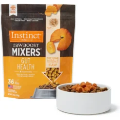 Instinct Boost Mixers Gut Health Recipe Grain-Free Frozen Dog Food Topper