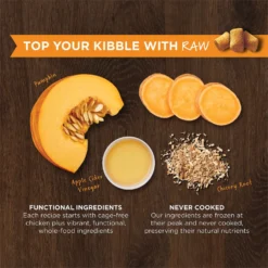 Instinct Boost Mixers Gut Health Recipe Grain-Free Frozen Dog Food Topper -Pawsphoria Sales Store 301679 PT6. AC SS1800 V1622150557