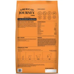 American Journey Protein & Grains Senior Chicken, Brown Rice & Vegetables Recipe Dry Dog Food & American Journey Poultry & Beef Variety Pack Grain-Free Canned Dog Food -Pawsphoria Sales Store 302228 PT6. AC SS1800 V1694615947