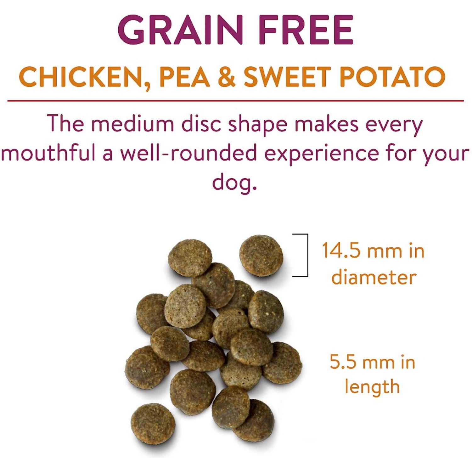 Chicken Soup For The Soul Chicken, Pea & Sweet Potato Recipe Grain-Free Dry Dog Food, 10-lb Bag 6 Chicken Soup For The Soul Chicken, Pea & Sweet Potato Recipe Grain-Free Dry Dog Food, 10-lb Bag - Image 6