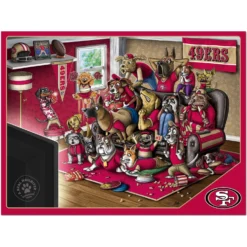YouTheFan NFL Purebred Fans 500-Piece Puzzle -Pawsphoria Sales Store 306974 PT2. AC SS1800 V1623448361