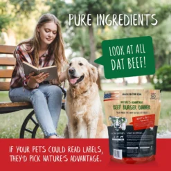 Nature's Advantage Grain-Free Beef Burger Dinner Dry Dog Food -Pawsphoria Sales Store 308131 PT2. AC SS1800 V1627422165