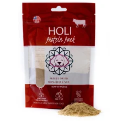 HOLI Beef Liver Protein Pack Grain-Free Freeze-Dried Dog Food Topper