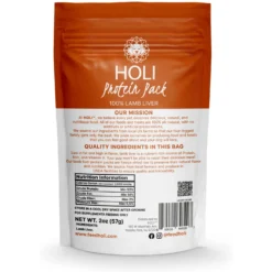 HOLI Lamb Liver Protein Pack Grain-Free Freeze-Dried Dog Food Topper -Pawsphoria Sales Store 308502 PT4. AC SS1800 V1693941109