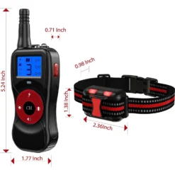 Petdiary T502 2600-ft Remote Dog Training Shock Collar System -Pawsphoria Sales Store 309049 PT6. AC SS1800 V1634679694