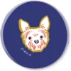 Pet Shop By Fringe Studio BFF Yorkie Ceramic Coaster