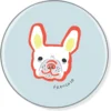 Pet Shop By Fringe Studio BFF Frenchie Ceramic Coaster