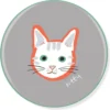 Pet Shop By Fringe Studio BFF Kitty Ceramic Coaster