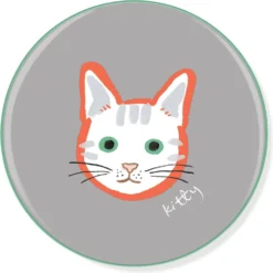 Pet Shop By Fringe Studio BFF Kitty Ceramic Coaster