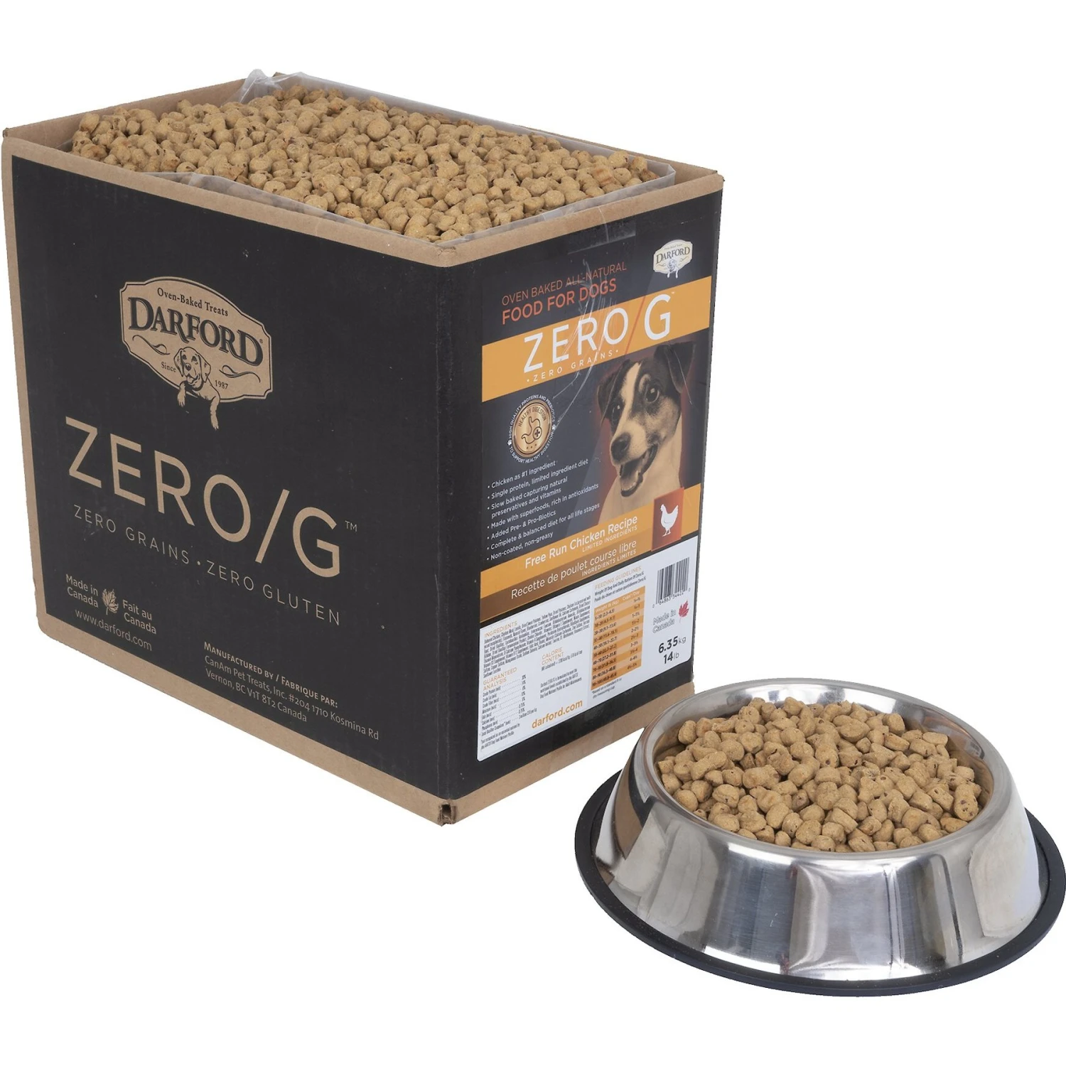 Darford Zero/G Free Run Chicken Recipe Limited Ingredients Dry Dog Food 1 Darford Zero/G Free Run Chicken Recipe Limited Ingredients Dry Dog Food