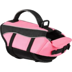 Frisco Ripstop Dog Life Jacket, Pink -Pawsphoria Sales Store 312380 PT3. AC SS1800 V1649277258