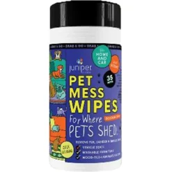 Juniper Clean Pet Mess Wipes-3 Pack, 35 Count