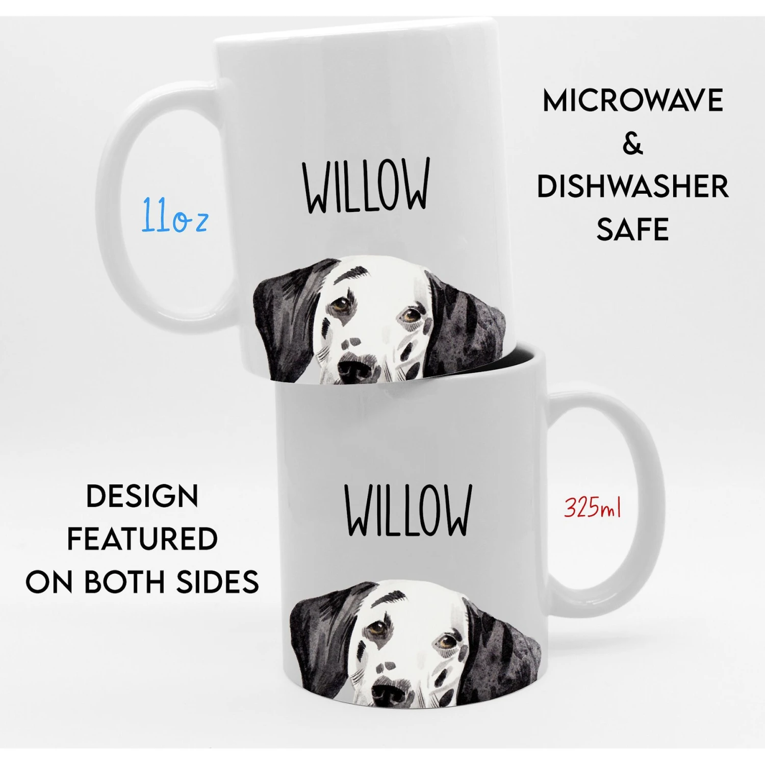904 Custom Personalized Real Men Love Cats Double Sided Mug, 11-oz 4 904 Custom Personalized Real Men Love Cats Double Sided Mug, 11-oz - Image 4