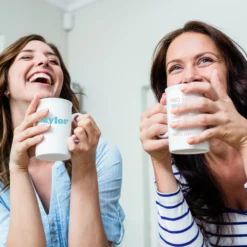 904 Custom Personalized Retro Cat Mom Double Sided Mug, 11-oz -Pawsphoria Sales Store 314477 PT3. AC SS1800 V1637027502