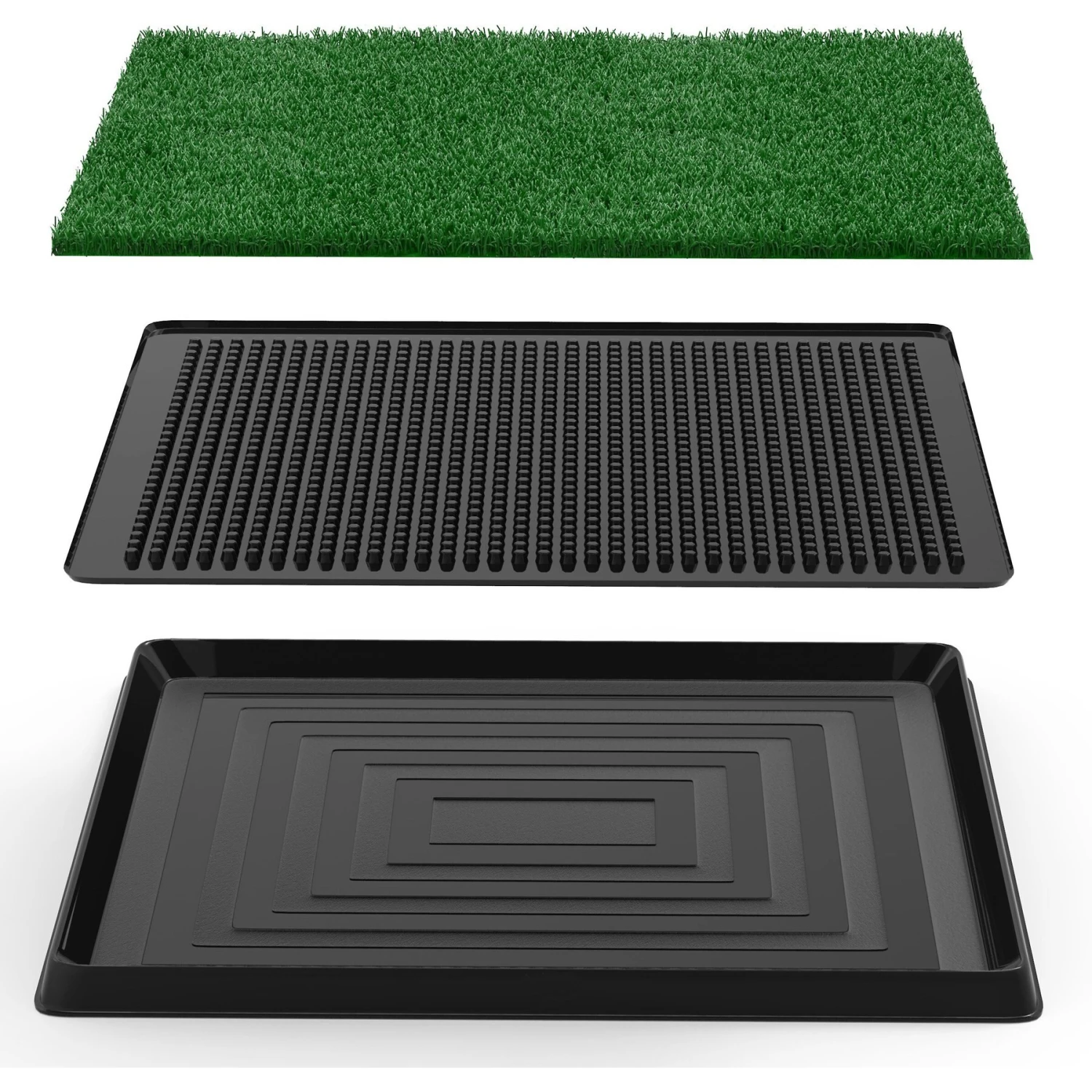 Pet Adobe Artificial Grass Potty Trainer Dog Mat 3 Pet Adobe Artificial Grass Potty Trainer Dog Mat - Image 3