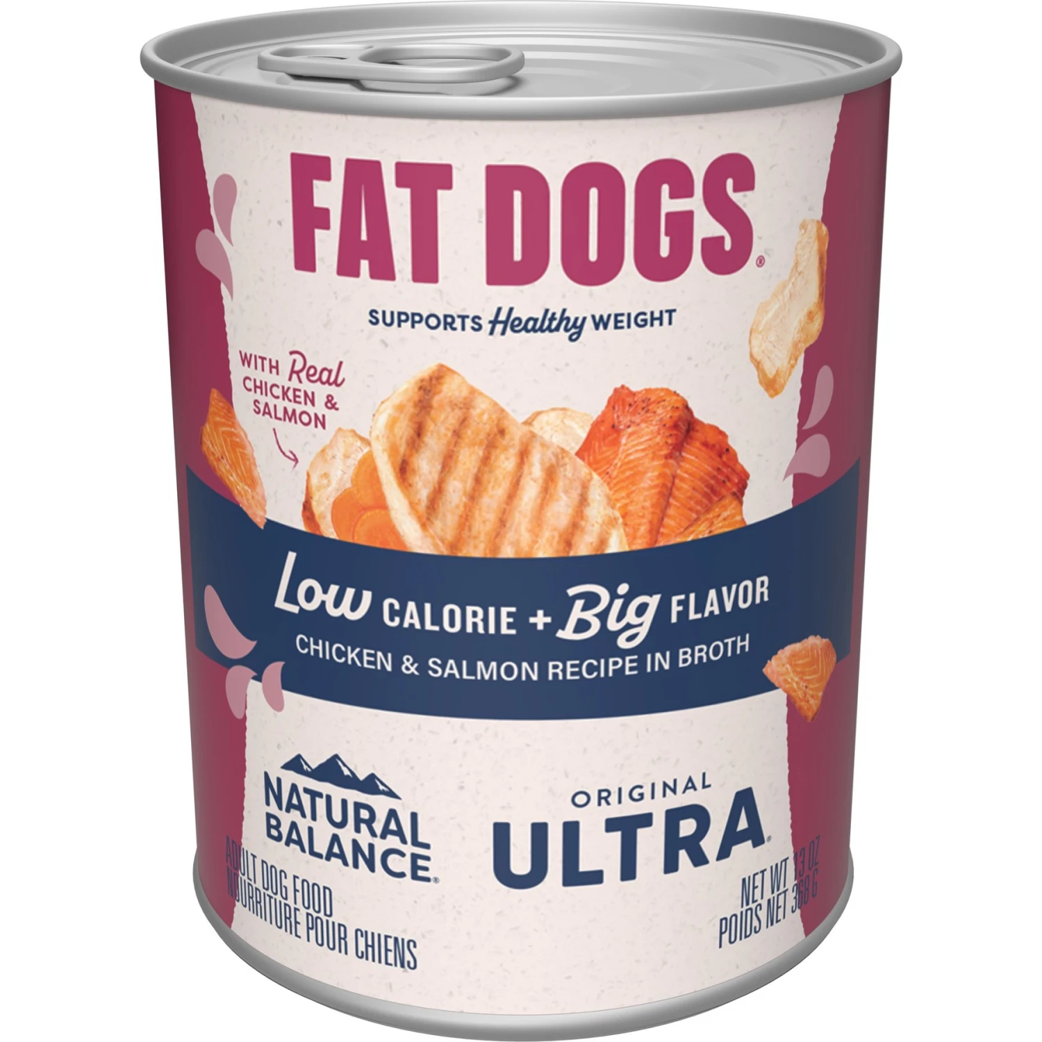 Natural Balance Original Ultra Fat Dogs Chicken & Salmon Recipe In Broth Wet Dog Food 1 Natural Balance Original Ultra Fat Dogs Chicken & Salmon Recipe In Broth Wet Dog Food