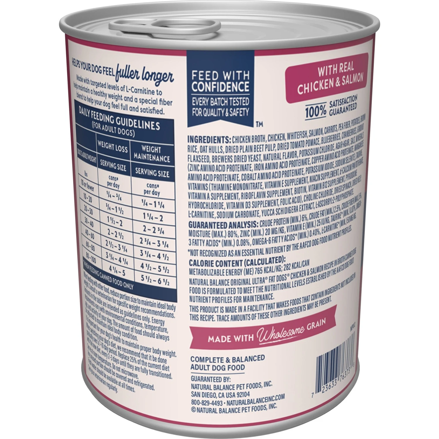 Natural Balance Original Ultra Fat Dogs Chicken & Salmon Recipe In Broth Wet Dog Food 3 Natural Balance Original Ultra Fat Dogs Chicken & Salmon Recipe In Broth Wet Dog Food - Image 3
