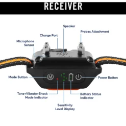 Bark Collar, Waterproof & Rechargeable Multi Vibrations And Tone -Pawsphoria Sales Store 316501 PT5. AC SS1800 V1638895008