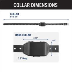 Bark Collar, Rechargeable Sleek Design -Pawsphoria Sales Store 317322 PT3. AC SS1800 V1637855590