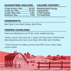 BIXBI Liberty Beef Recipe Freeze-Dried Dog Topper & Treat, 4.5-oz Bag 16 BIXBI Liberty Beef Recipe Freeze-Dried Dog Topper & Treat, 4.5-oz Bag -Pawsphoria Sales Store 317483 PT7. AC SS1800 V1698947349