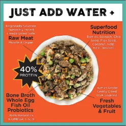 Nature's Diet Fresh Beef Simply Raw Freeze-Dried Dog Food, 3-lb Bag -Pawsphoria Sales Store 318131 PT2. AC SS1800 V1628805146