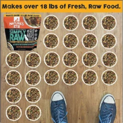 Nature's Diet Fresh Beef Simply Raw Freeze-Dried Dog Food, 3-lb Bag -Pawsphoria Sales Store 318131 PT3. AC SS1800 V1628802083