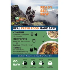 Nature's Diet Fresh Beef Simply Raw Freeze-Dried Dog Food, 3-lb Bag -Pawsphoria Sales Store 318131 PT6. AC SS1800 V1628808112