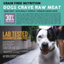 Nature's Diet Raw Coated Kibble Raw Chicken Liver & Bone Broth Coating Freeze-Dried Dog Food, 5-lb Bag -Pawsphoria Sales Store 318143 PT3. AC SS1800 V1628803615