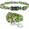 Disney Minnie Mouse Hawaiian Dog Collar & Disney Minnie Mouse Hawaiian Dog Leash