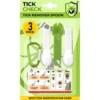 TickCheck Remover Spoon With Tick ID Card, 3-pack