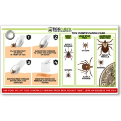TickCheck Remover Spoon With Tick ID Card, 3-pack -Pawsphoria Sales Store 325737 PT3. AC SS1800 V1651764141