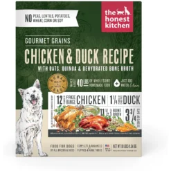 The Honest Kitchen Gourmet Grains Chicken & Duck Recipe Dehydrated Dog Food