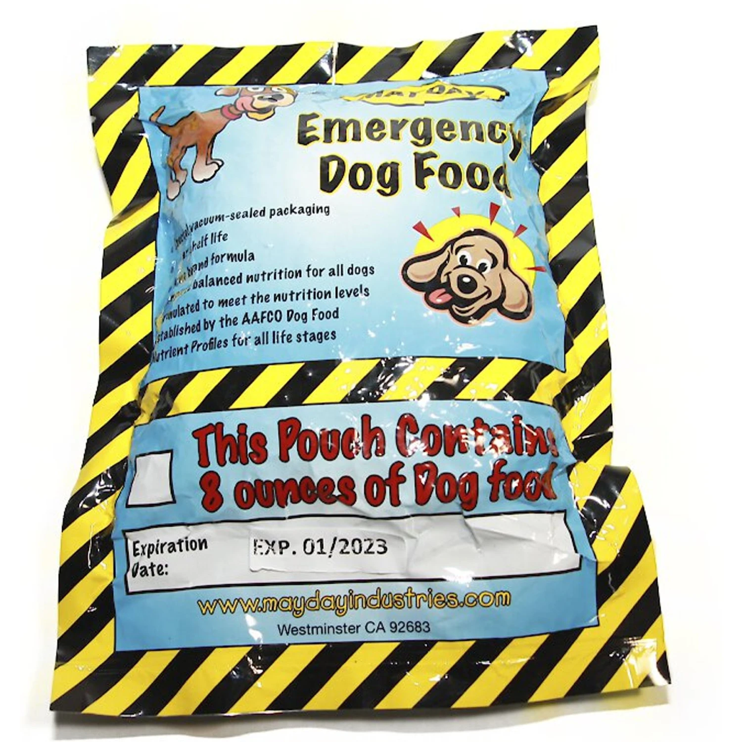 Mayday Emergency Dry Dog Food, 8-oz Bag 1 Mayday Emergency Dry Dog Food, 8-oz Bag